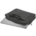 Maletin portatil Trust Primo Negro / Hasta 16 pulg. / Correa al hombro ajustable / Compartimento principal acolchado  21551