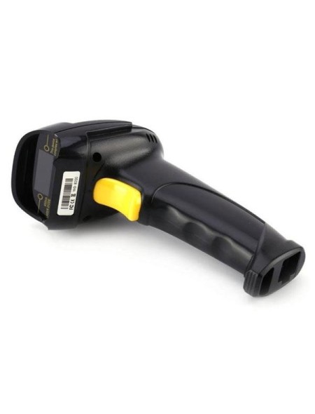 Lector codigo de barras laser Eightt + Soporte / 1D-2D-QR / Rs232 / Usb / Negro / ESC-2D