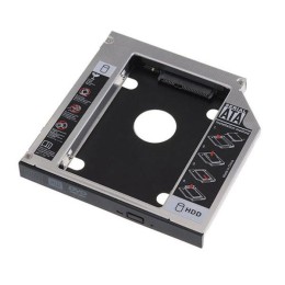 Adaptador aluminio HDD/SSD 7mm a portatil de 9.5mm  Nanocable / C-10.99.0101