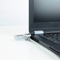 Cable de seguridad para portatil con combinacion / 1.5 m / Gris / Tooq / TQCLKC0015