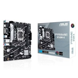 Placa base Asus Prime B760M-K / Socket 1700 / M-ATX / 2xDDR5 / HDMI / VGA / 90MB1FI0-M1EAY0