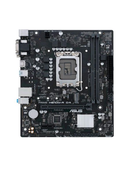 Placa base Asus Prime H610M-R D4 / Socket 1700 / DDR4 / MATX / Bulk ( Caja Blanca) 90MB1B40-M0ECY0